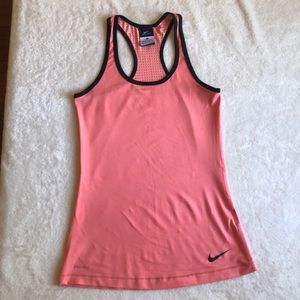 Nike coral Dri fit racerback tank XS